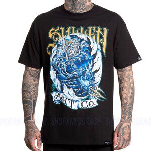 Sullen Art Collective Poseidon Standard Fit SCM6118 Short Sleeve Men`s T-shirt